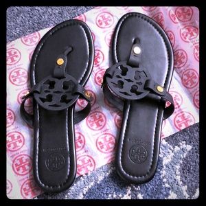 Tory Burch Miller Black Sandal